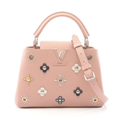 Louis Vuitton Handbag Capucines Magnolia Leather BB
