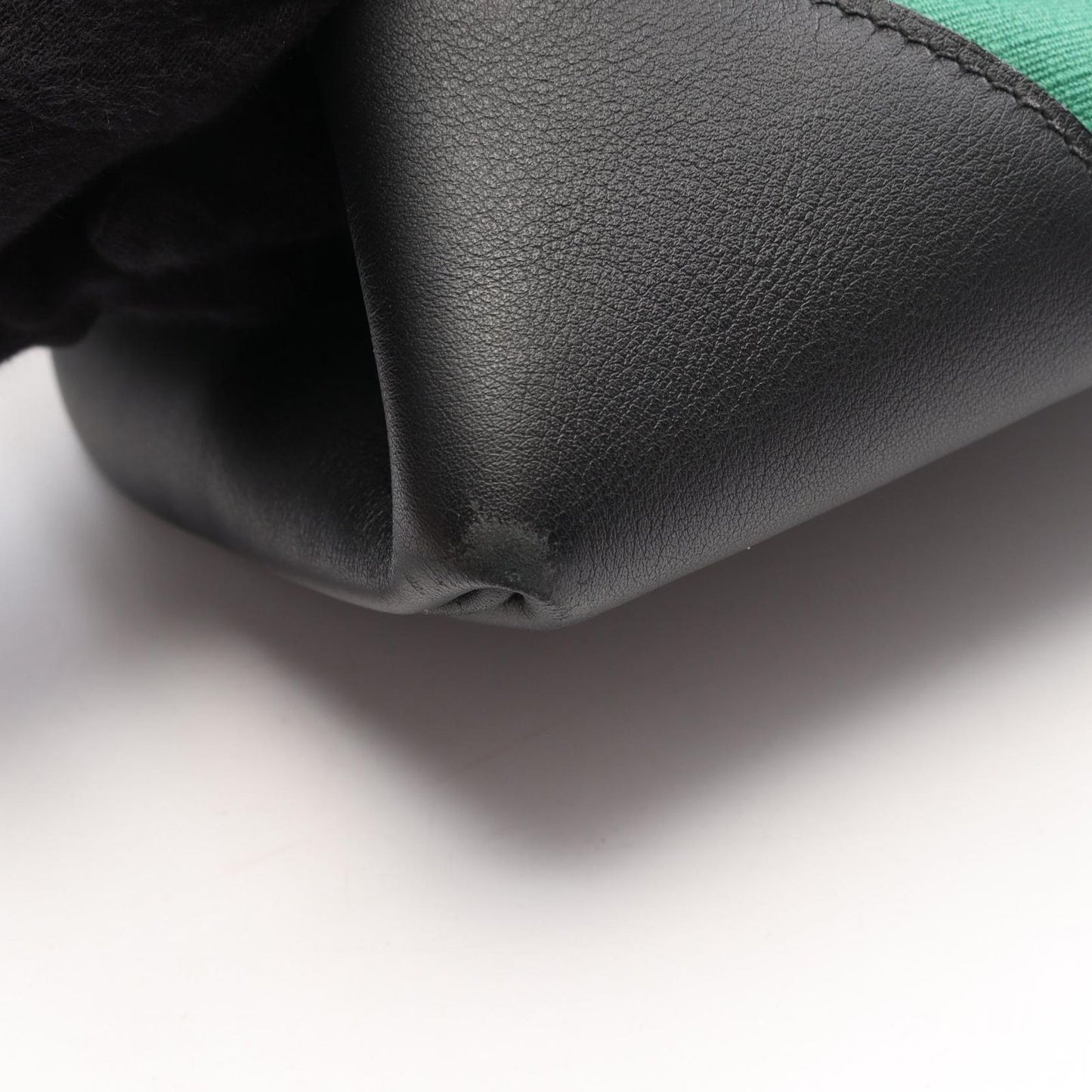 Hermes Backpack a Dos All Back Green Black Canvas Leather All T&c — view 7