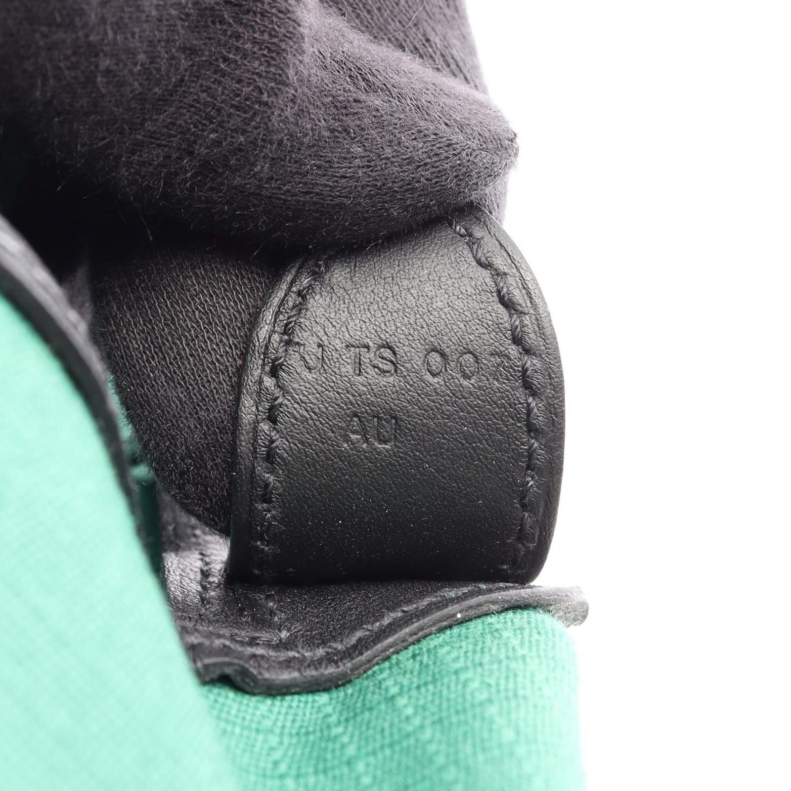 Hermes Backpack a Dos All Back Green Black Canvas Leather All T&c — view 5