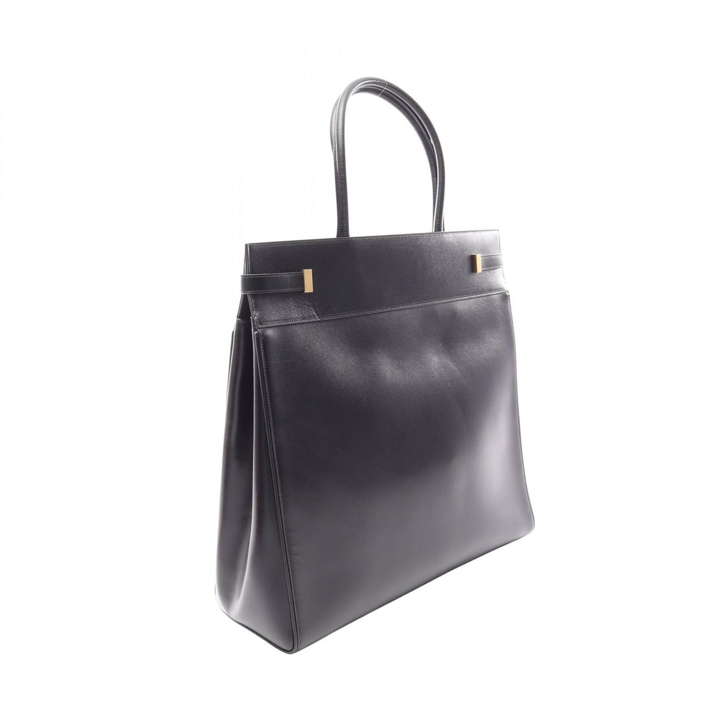 Saint Laurent Paris Tote Manhattan Black Leather — view 2