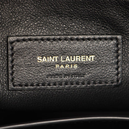 Saint Laurent Paris Tote Manhattan Black Leather — view 4