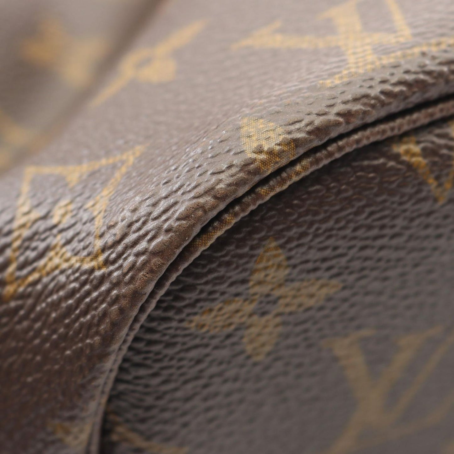 Louis Vuitton Tote Neverfull MM Monogram Canvas Leather — view 7