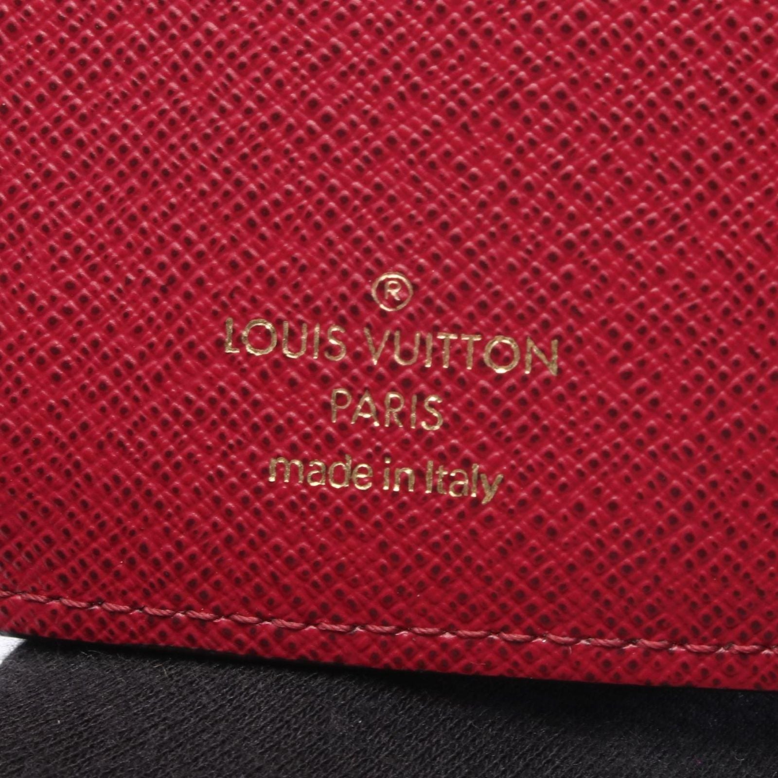Louis Vuitton Trifold Wallet Portefeuille Victorine Monogram Fuchsia Leather — view 4