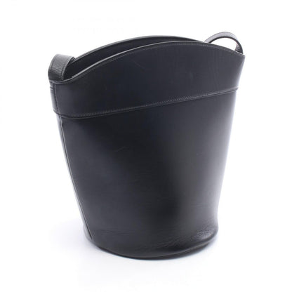 Celine Shoulder Bag Cles Sea Bucket Black Leather — view 2