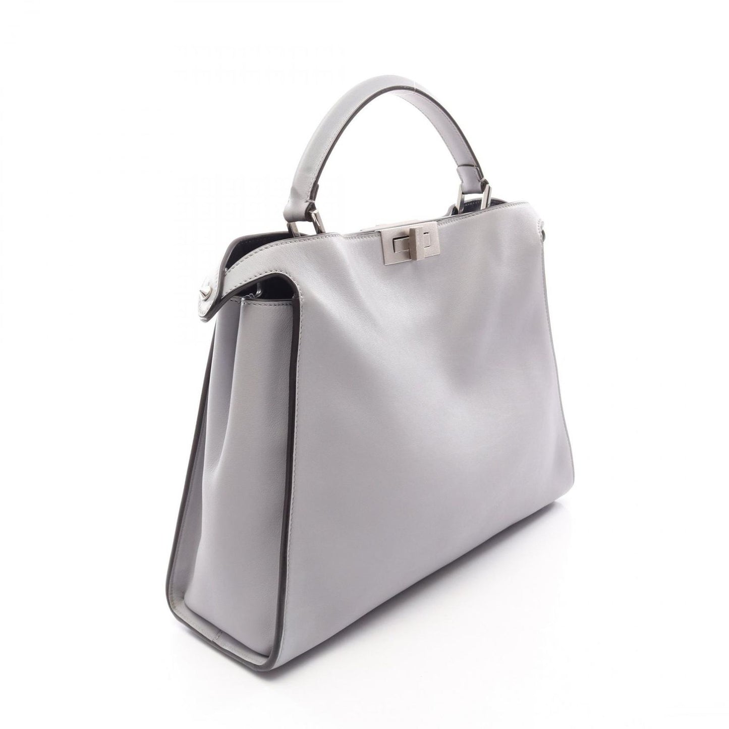 Fendi Handbag Peekaboo Essential 2-Way Light Gray — view 2