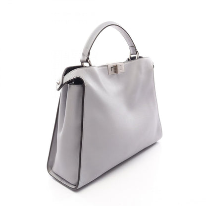 Fendi Handbag Peekaboo Essential 2-Way Light Gray — view 2