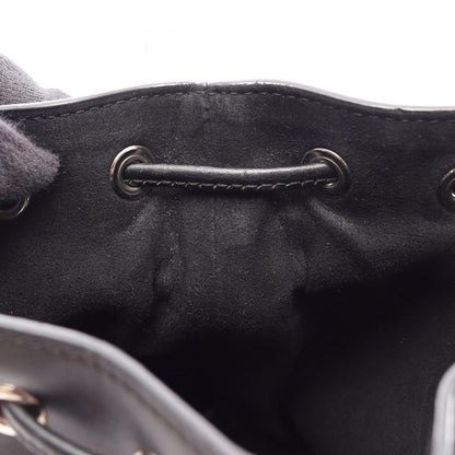 Fendi Handbag Mini Montresor 2-Way Black Leather — view 7