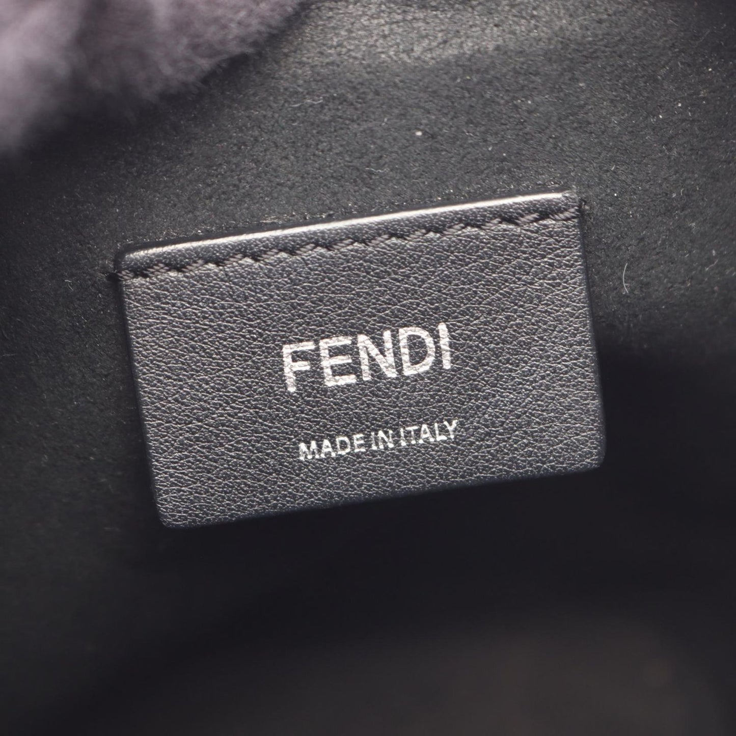 Fendi Handbag Mini Montresor 2-Way Black Leather — view 4