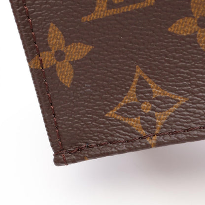 Louis Vuitton Handbag Sac Plat Monogram 2-Way Canvas Leather Petite — view 6