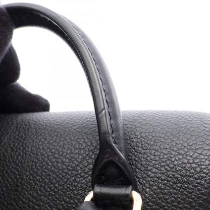Louis Vuitton Backpack Montsouris NM PM Monogram Noir Canvas Leather — view 5