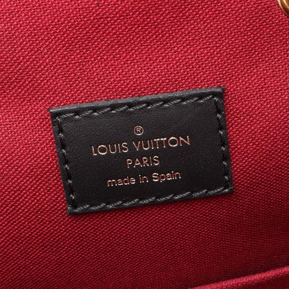 Louis Vuitton Backpack Montsouris NM PM Monogram Noir Canvas Leather — view 4