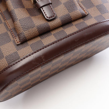 Louis Vuitton Tote Manosque PM Damier Ebene Canvas Leather — view 7