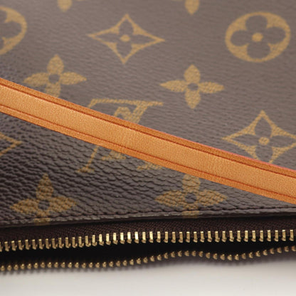 Louis Vuitton Handbag Pochette Soir Monogram Canvas Leather — view 6