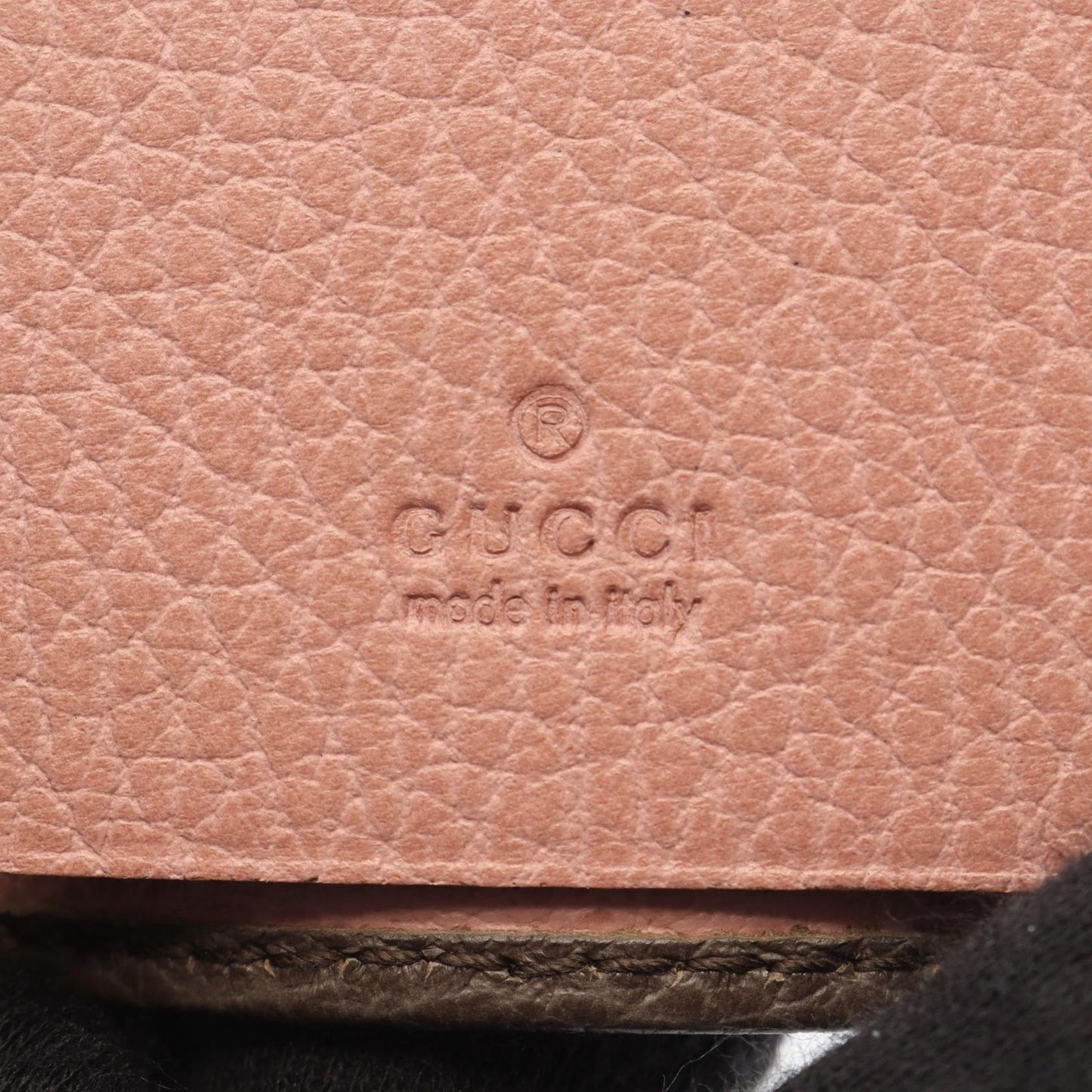 Gucci Key Case Swing Gray Ju Leather Key Holder — view 4