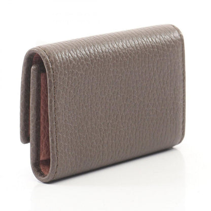 Gucci Key Case Swing Gray Ju Leather Key Holder — view 2