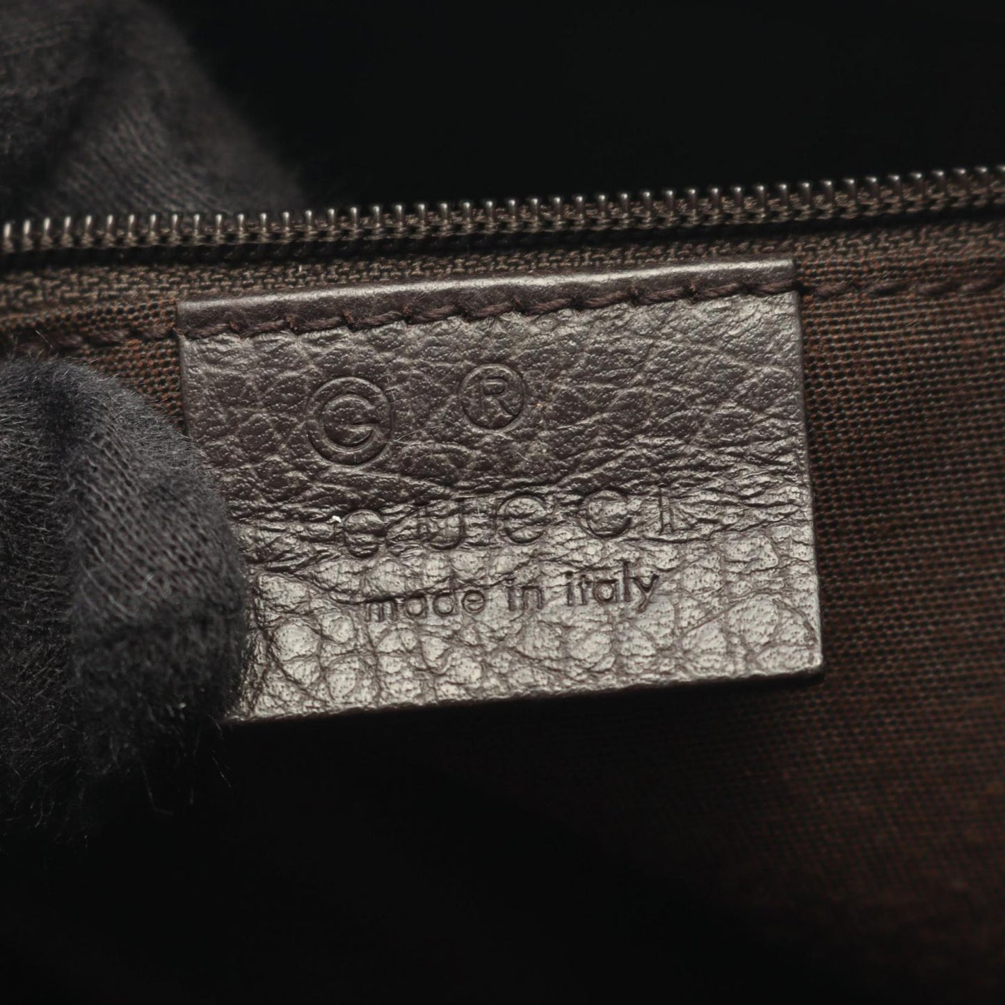 Gucci Tote Interlocking GG Crystal Way Beige Brown Canvas Leather Abbey 2-Way — view 4