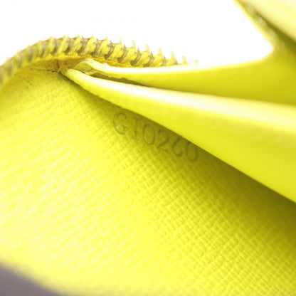 Louis Vuitton Round Wallet Zippy Jaune Leather — view 5