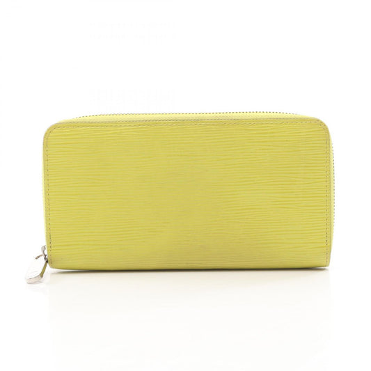 Louis Vuitton Round Wallet Zippy Jaune Leather