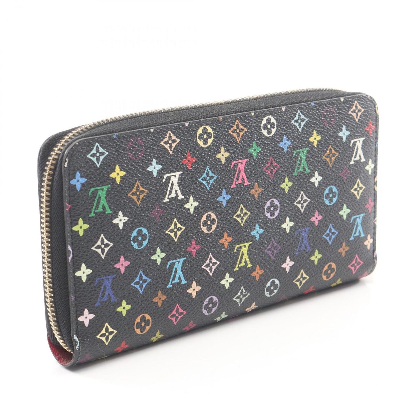 Louis Vuitton Round Wallet Zippy Noir Grenade Canvas — view 2
