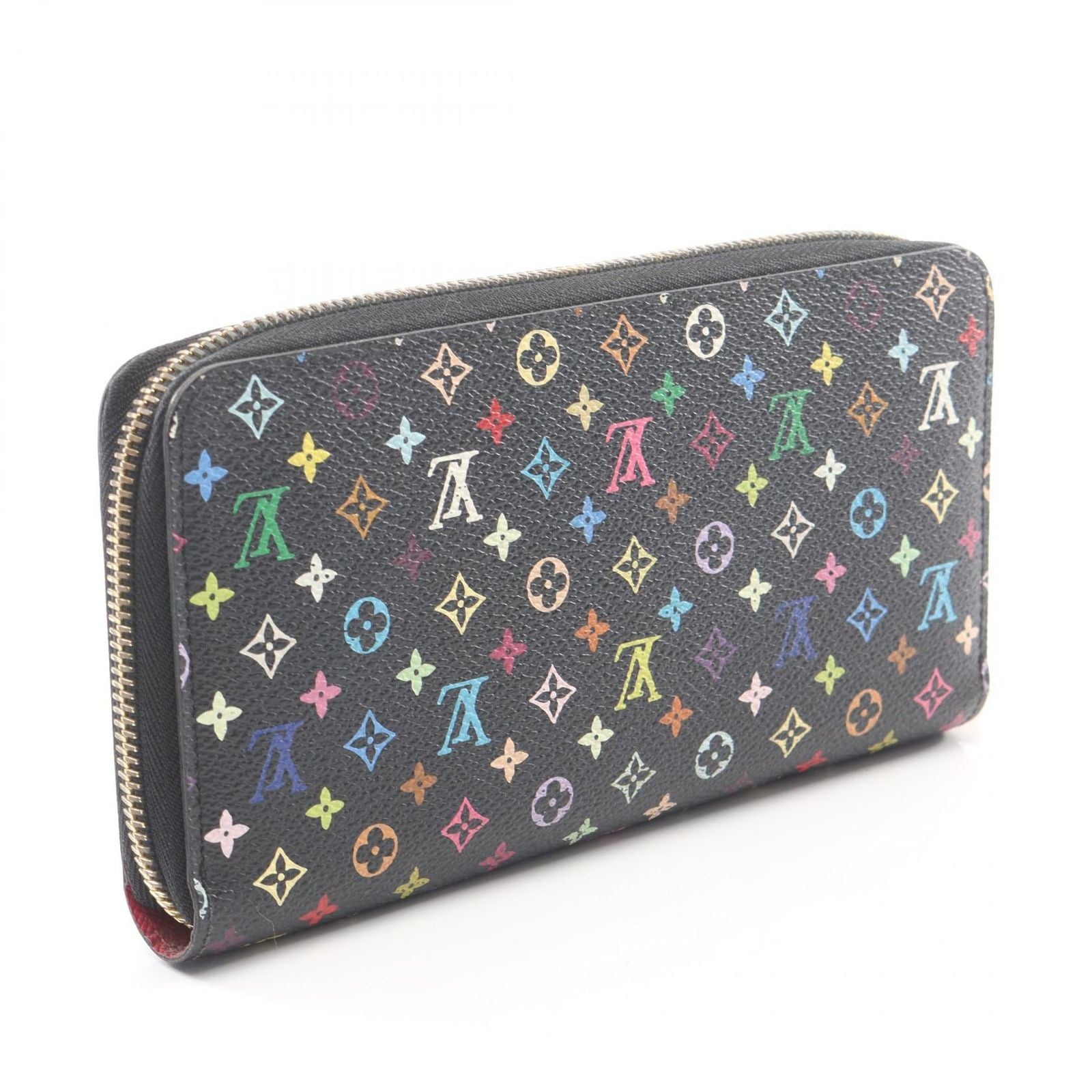 Louis Vuitton Round Wallet Zippy Noir Grenade Canvas — view 2