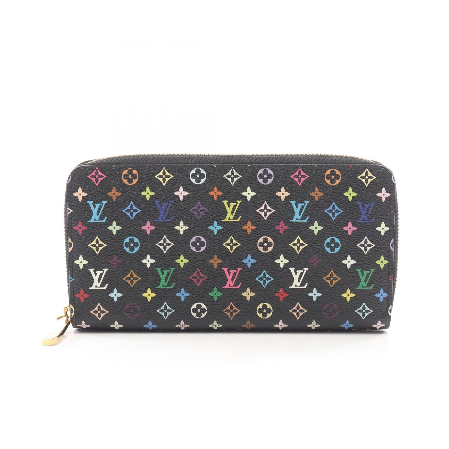 Louis Vuitton Round Wallet Zippy Noir Grenade Canvas