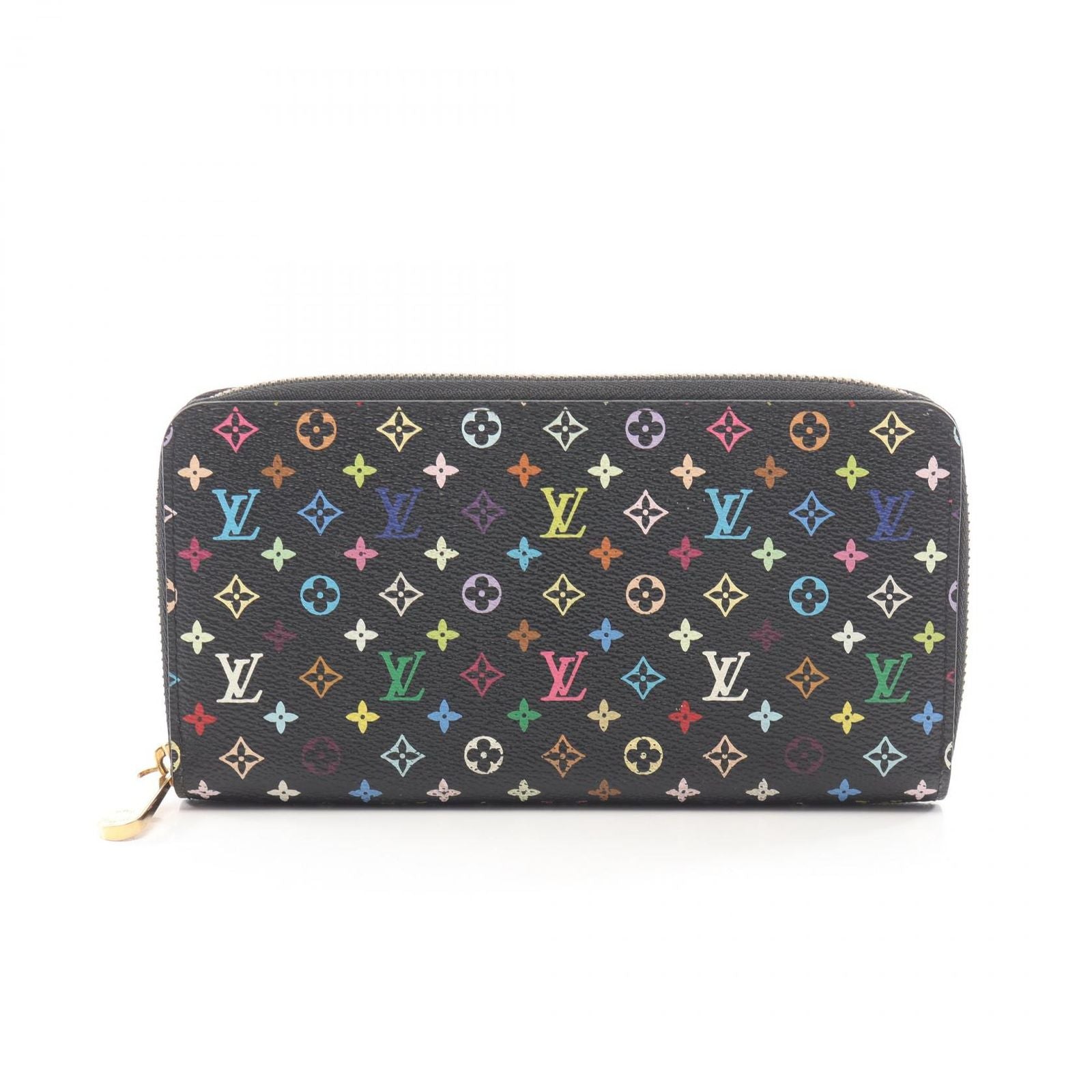 Louis Vuitton Round Wallet Zippy Noir Grenade Canvas