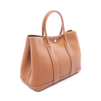 Hermes Tote Garden Party TPM Gold Leather — view 2