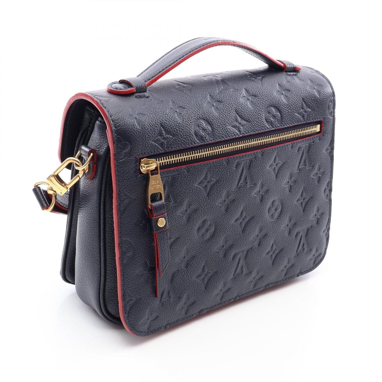 Louis Vuitton Handbag Pochette Metis 2-Way Marine Rouge Leather — view 2