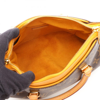 Louis Vuitton Handbag Pallas BB Monogram 2-Way Saffron Canvas — view 3