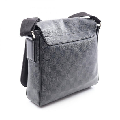 Louis Vuitton Shoulder Bag District PM Canvas Leather — view 2