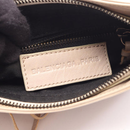 Balenciaga Shoulder Bag Giant Hips Light Beige Leather — view 4