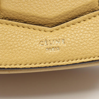 Celine Shoulder Bag Small Trotter Yellow Leather — view 4