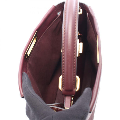 Fendi Handbag Peekaboo Regular Wave Frill 2-Way Leather — view 3