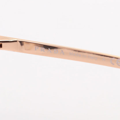 Prada Sunglasses Tortoiseshell Pattern Mirror Lens Half Rim Eyewear — view 4