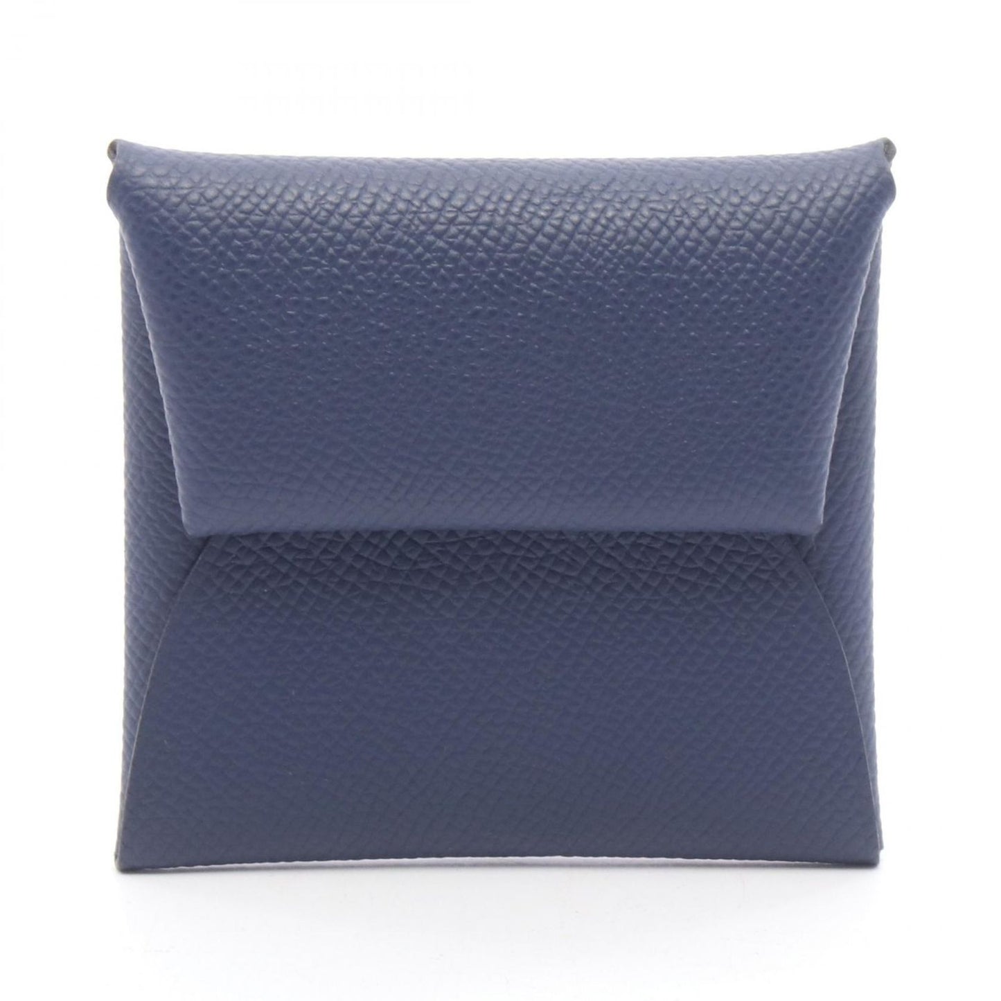 Hermes Coin Case Bastia Verso Blue Saphir Vert Angre Leather