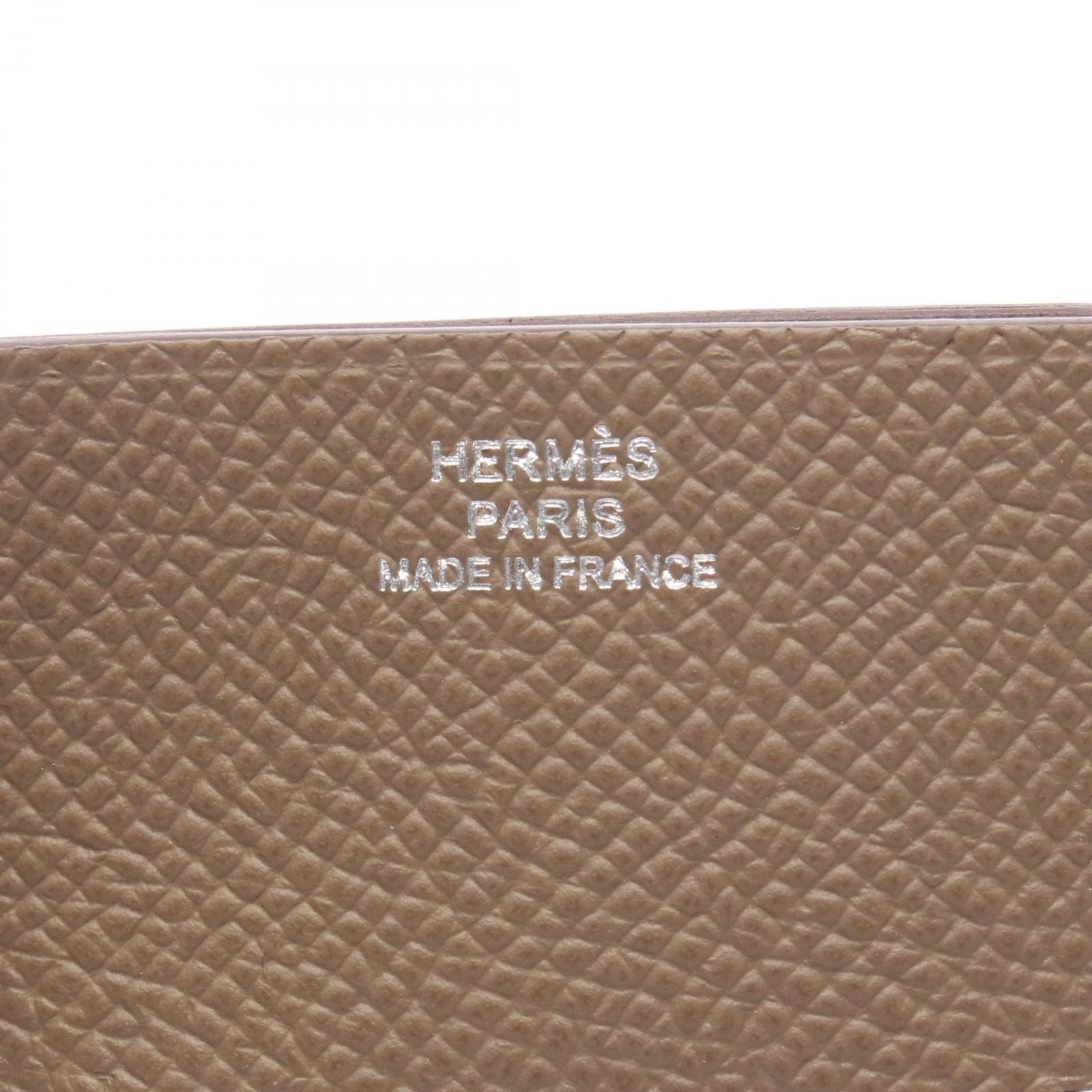 Hermes Card Case Pocket Etoupe — view 4
