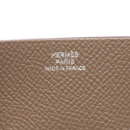 Hermes Card Case Pocket Etoupe — view 4