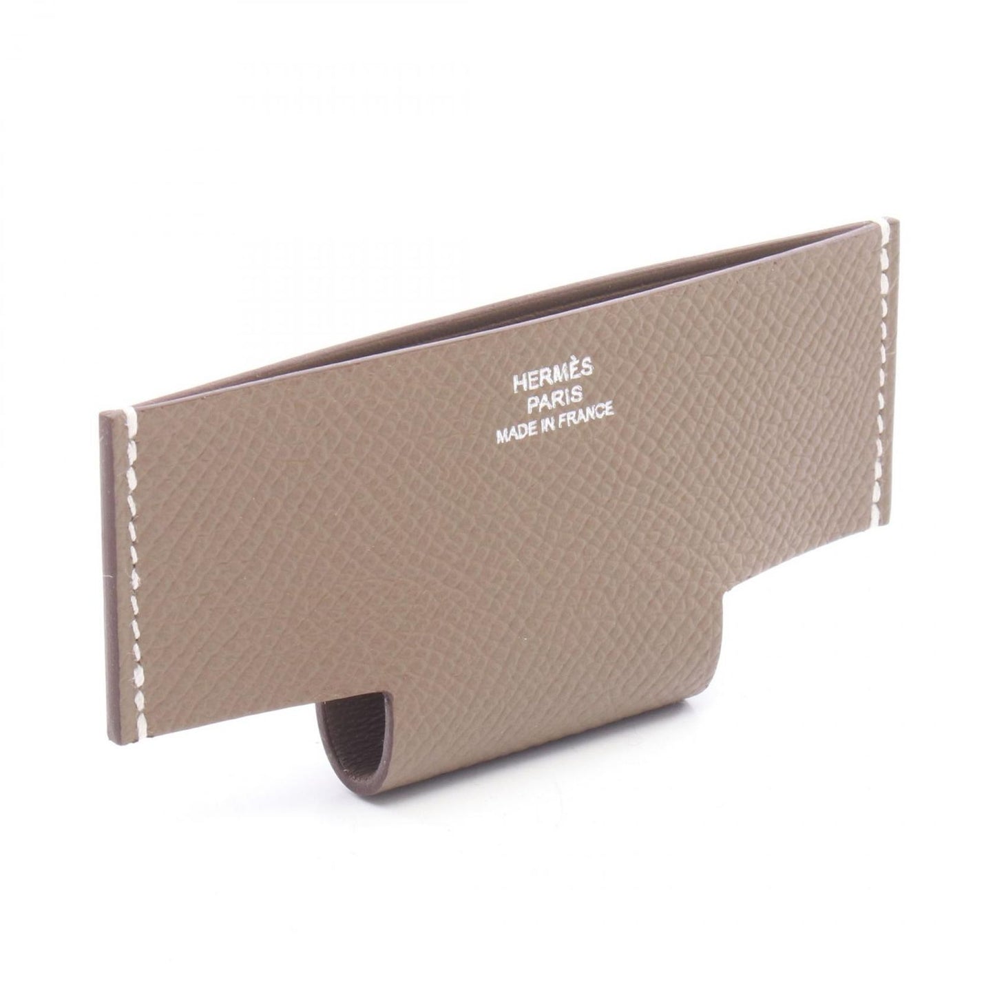 Hermes Card Case Pocket Etoupe — view 2