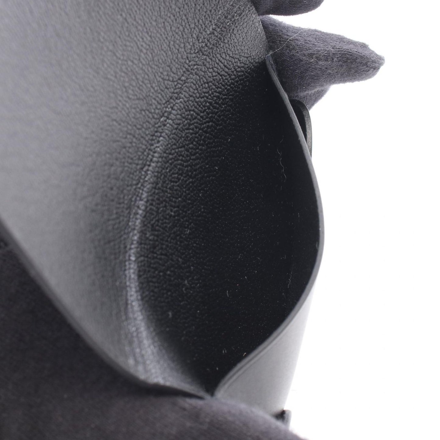 Hermes Card Case Coin de Black Calf — view 3