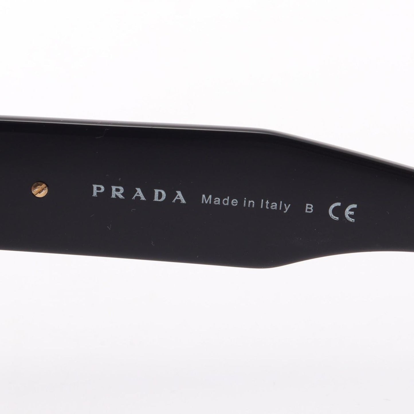 Prada Sunglasses Gradient Lens Flower Black Eyewear — view 4