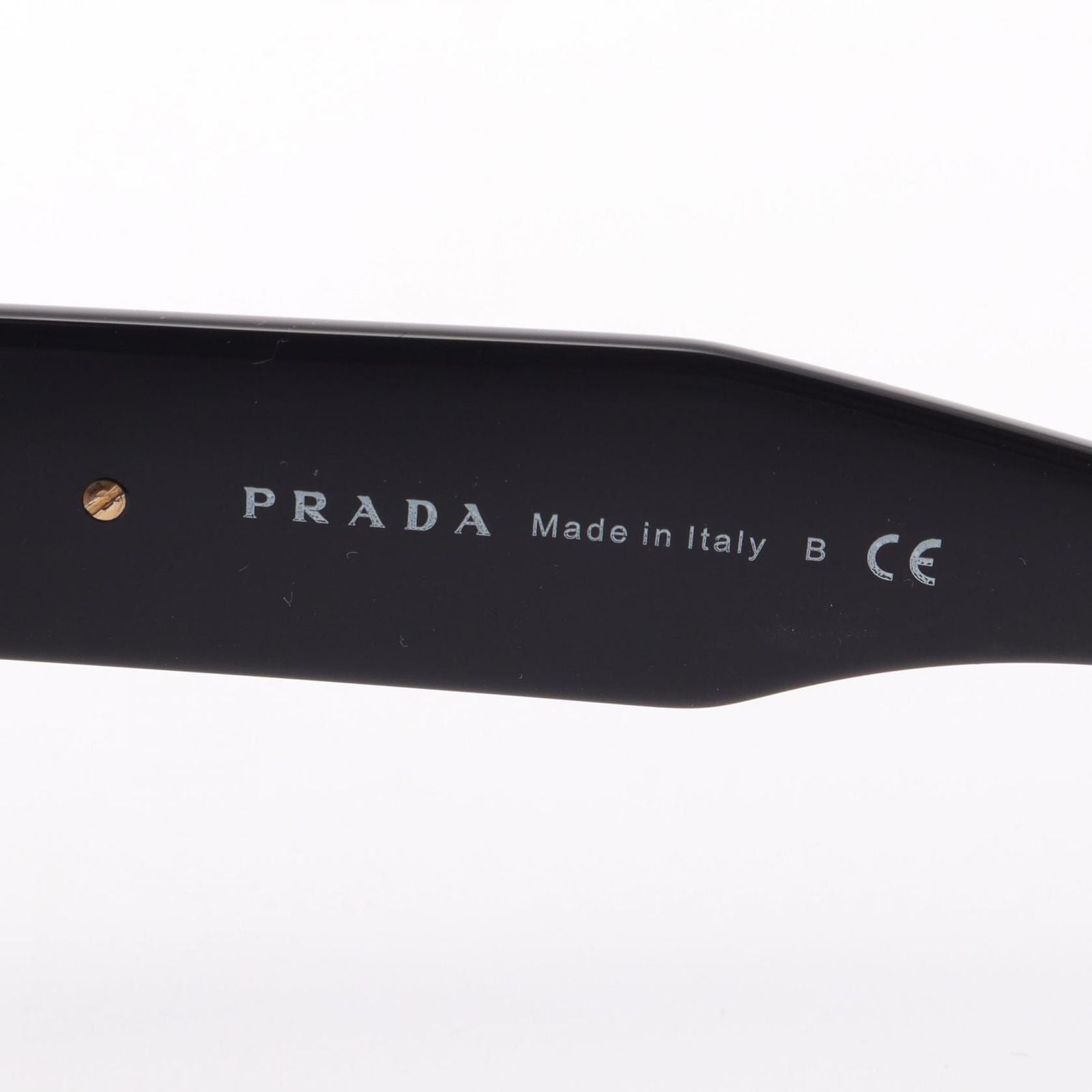 Prada Sunglasses Gradient Lens Flower Black Eyewear — view 4