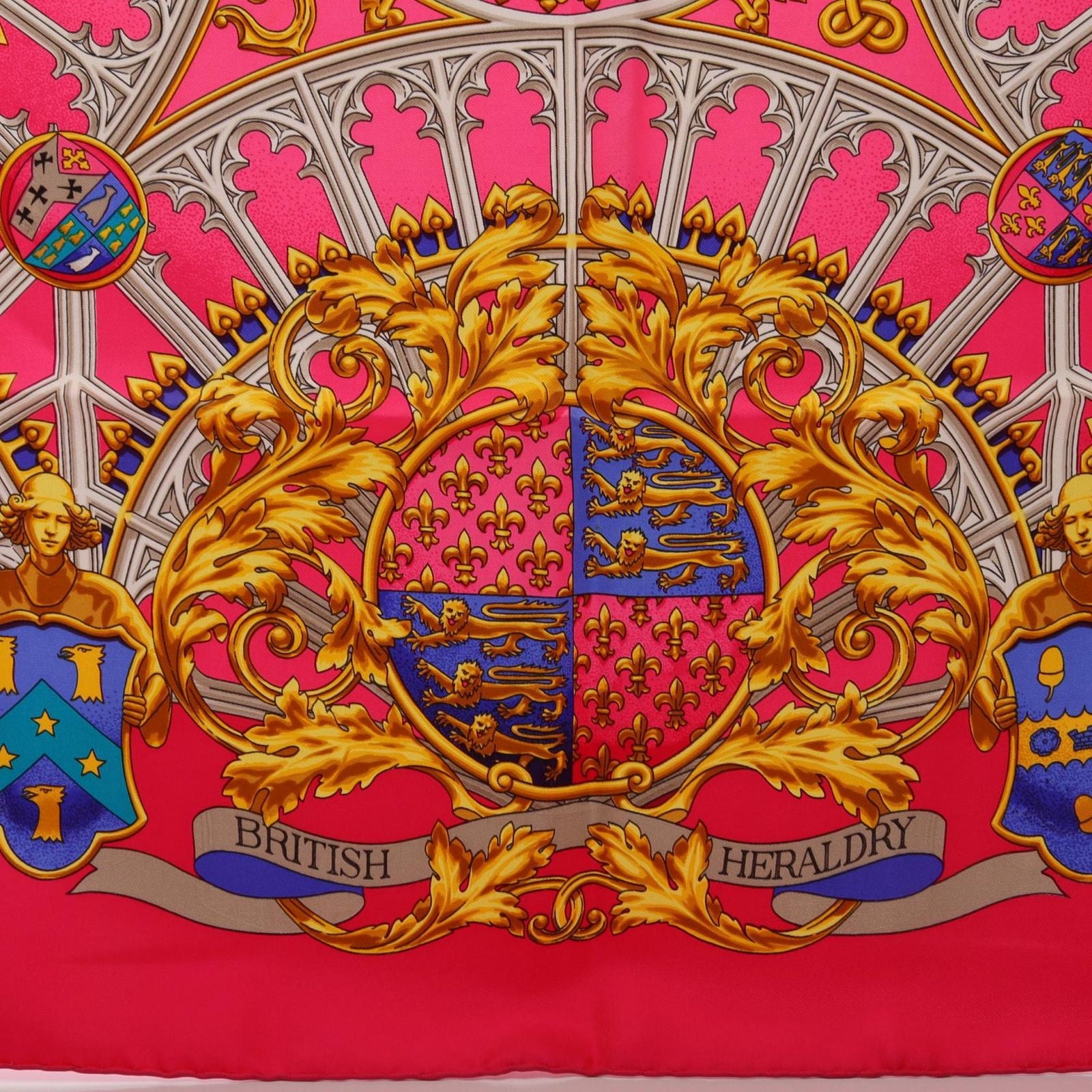 Hermes Scarf Carre 90 British Heraldry Silk — view 5