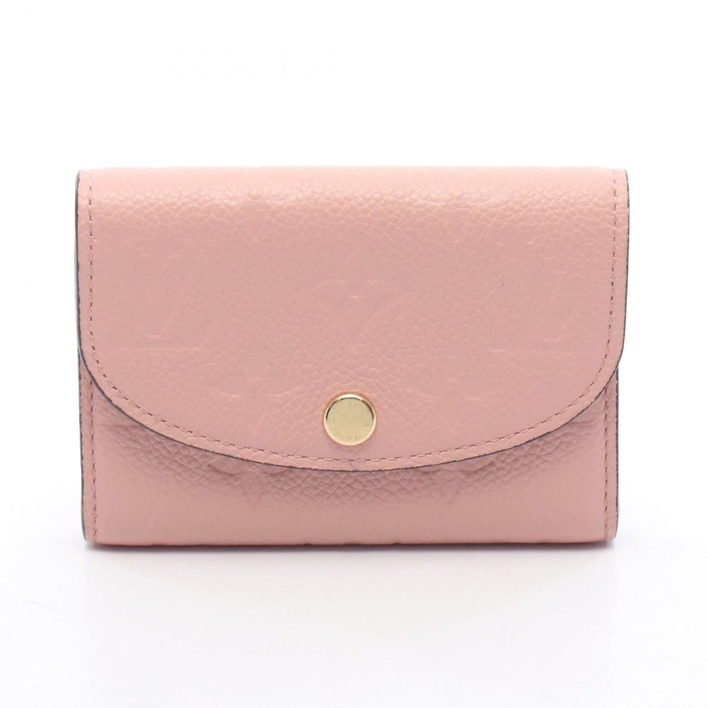 Louis Vuitton Bifold Wallet Porte-Monnaie Rosalie Rose Poudre Leather