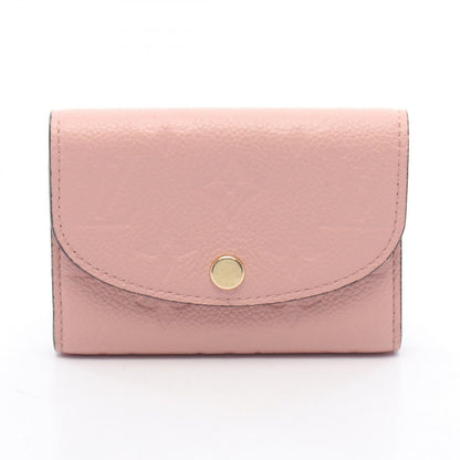 Louis Vuitton Bifold Wallet Porte-Monnaie Rosalie Rose Poudre Leather