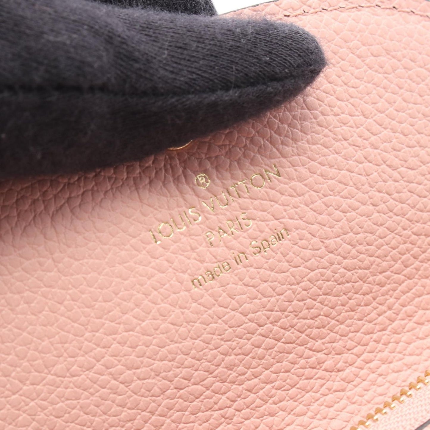 Louis Vuitton Bifold Wallet Porte-Monnaie Rosalie Rose Poudre Leather — view 4