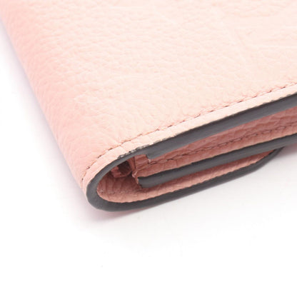 Louis Vuitton Bifold Wallet Porte-Monnaie Rosalie Rose Poudre Leather — view 6