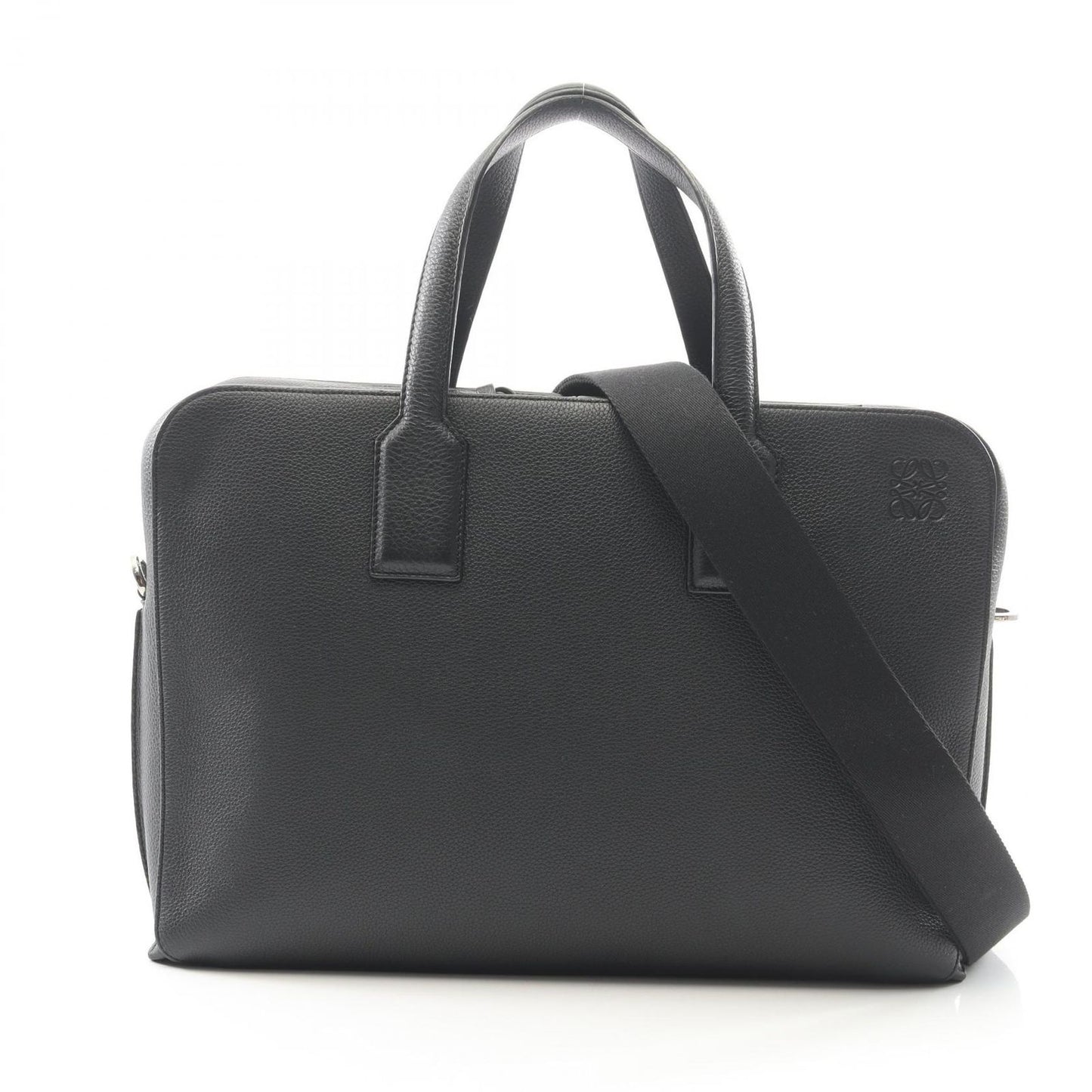 Loewe Briefcase Goya Slim 2-Way Black Leather