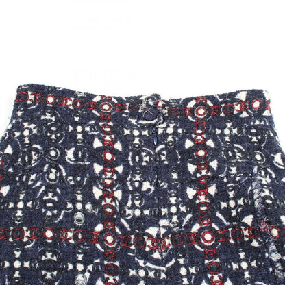 Chanel Skirt CC Logo Tweed Wool — view 6
