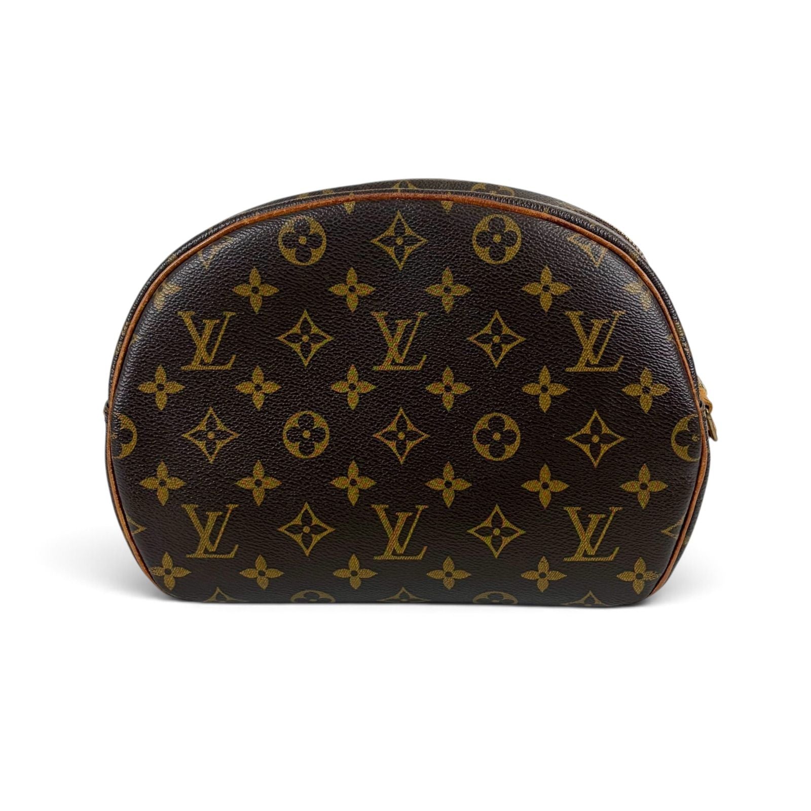 Louis Vuitton Shoulder Bag Blois Monogram Lambskin Brown Pochette — view 3