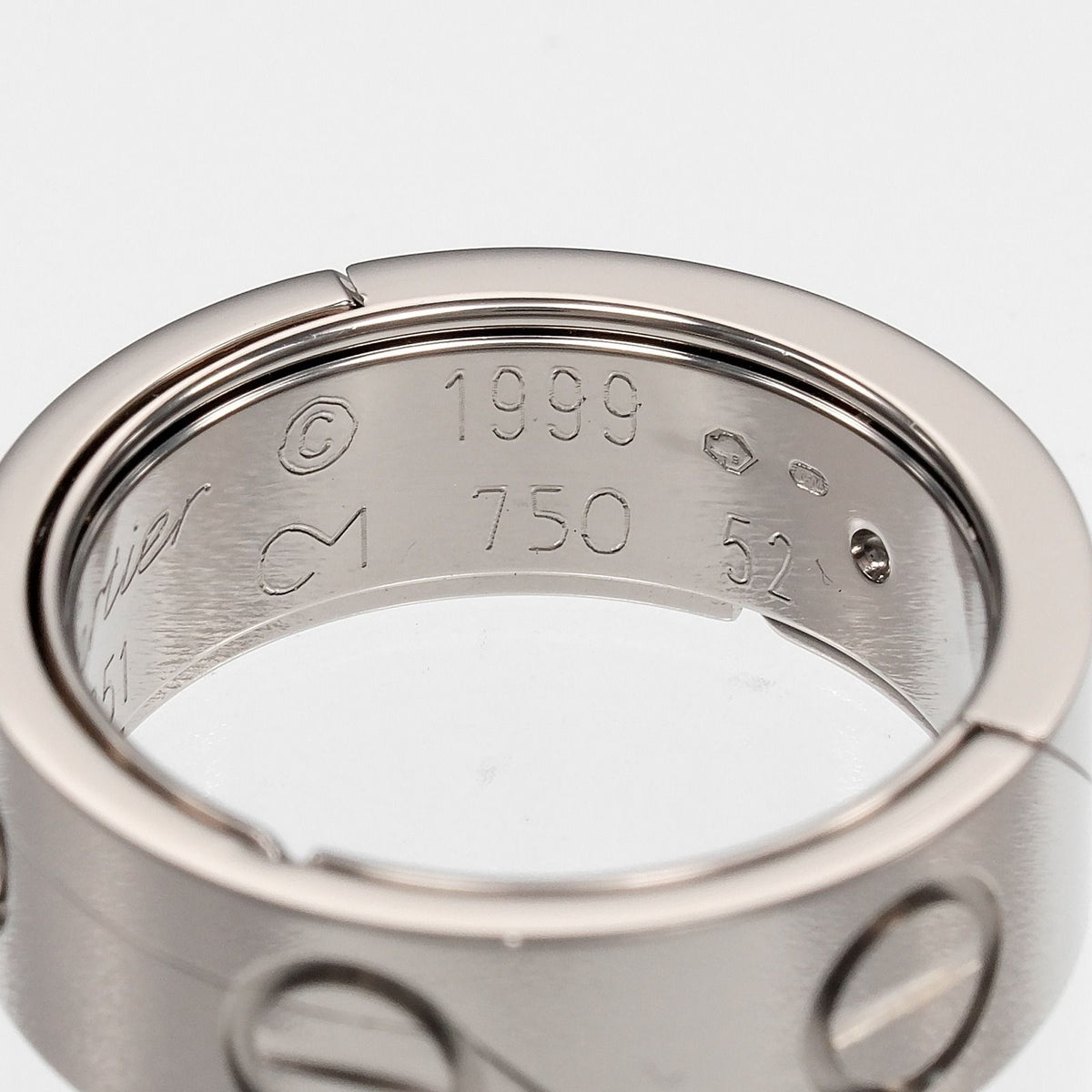 Cartier Astro Love White Gold Ring — view 5